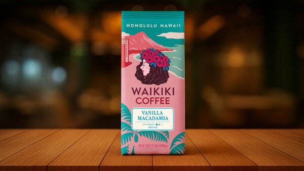 Vanilla Macadamia – Hawaiian Flavored Coffee